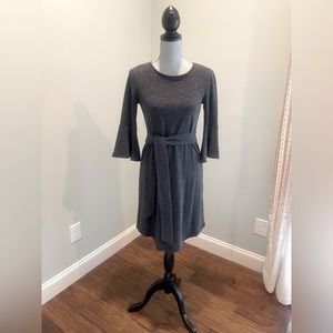 Emelia - Navy Blue long sleeved dress - Size XS